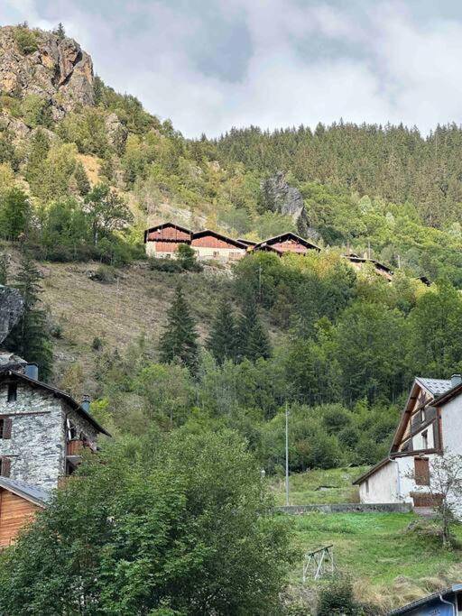 Mountain House With Two Barns And A Garden *